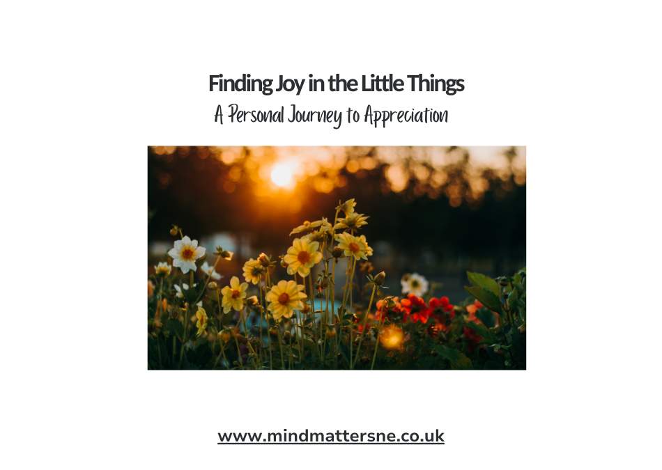 Finding Joy in the Little Things: A Personal Journey to Appreciation
